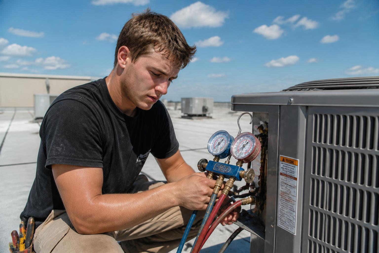 HVAC & Plumbing work