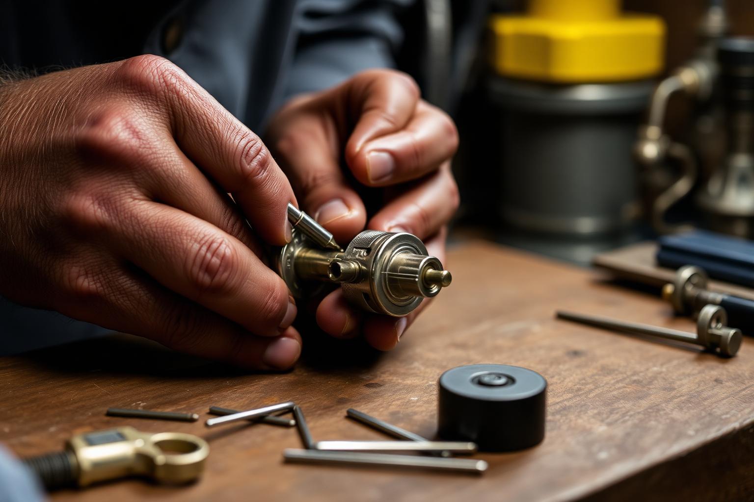 Locksmithing work